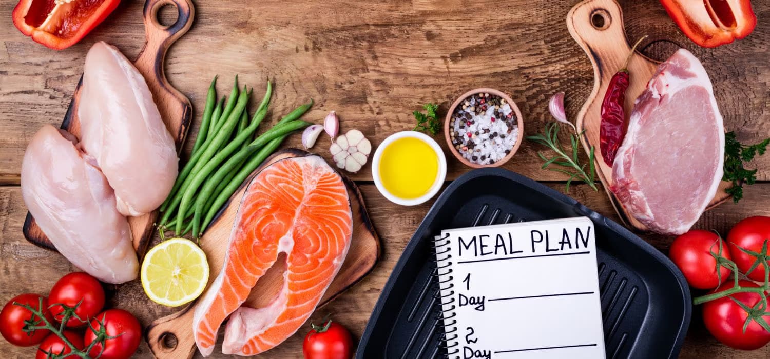 Préparation de repas organisée